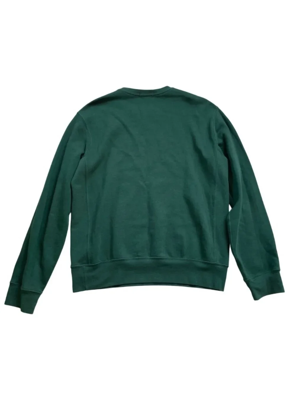 Polo Ralph Lauren Green crew Pullover Sweatshirt Medium Purple Logo Cotton Blend